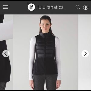 Lululemon Huddle Vest